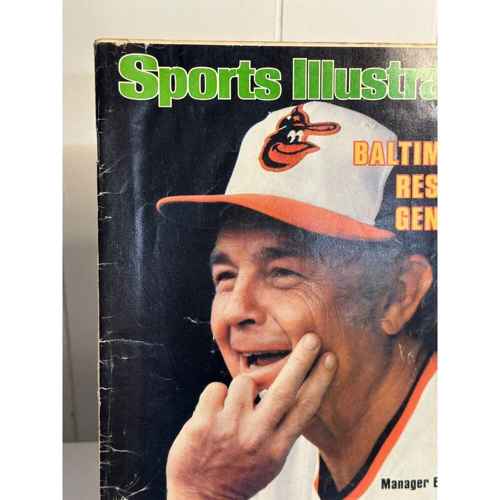 VTG Sports Illustrated June 18, 1979 | Baltimore Orioles Earl‎ Weaver Cover MLB